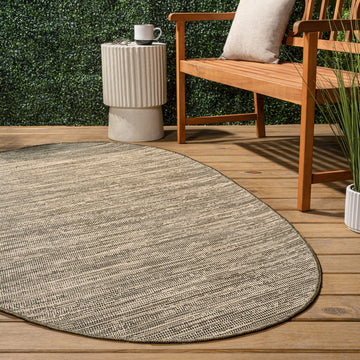 Callan Modern Rustic Abstract Indoor/Outdoor Area Rug